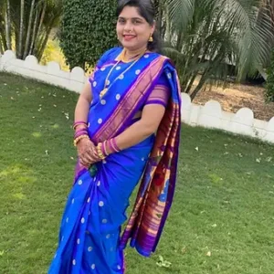 Royal Blue Pure Silk Paithani Saree